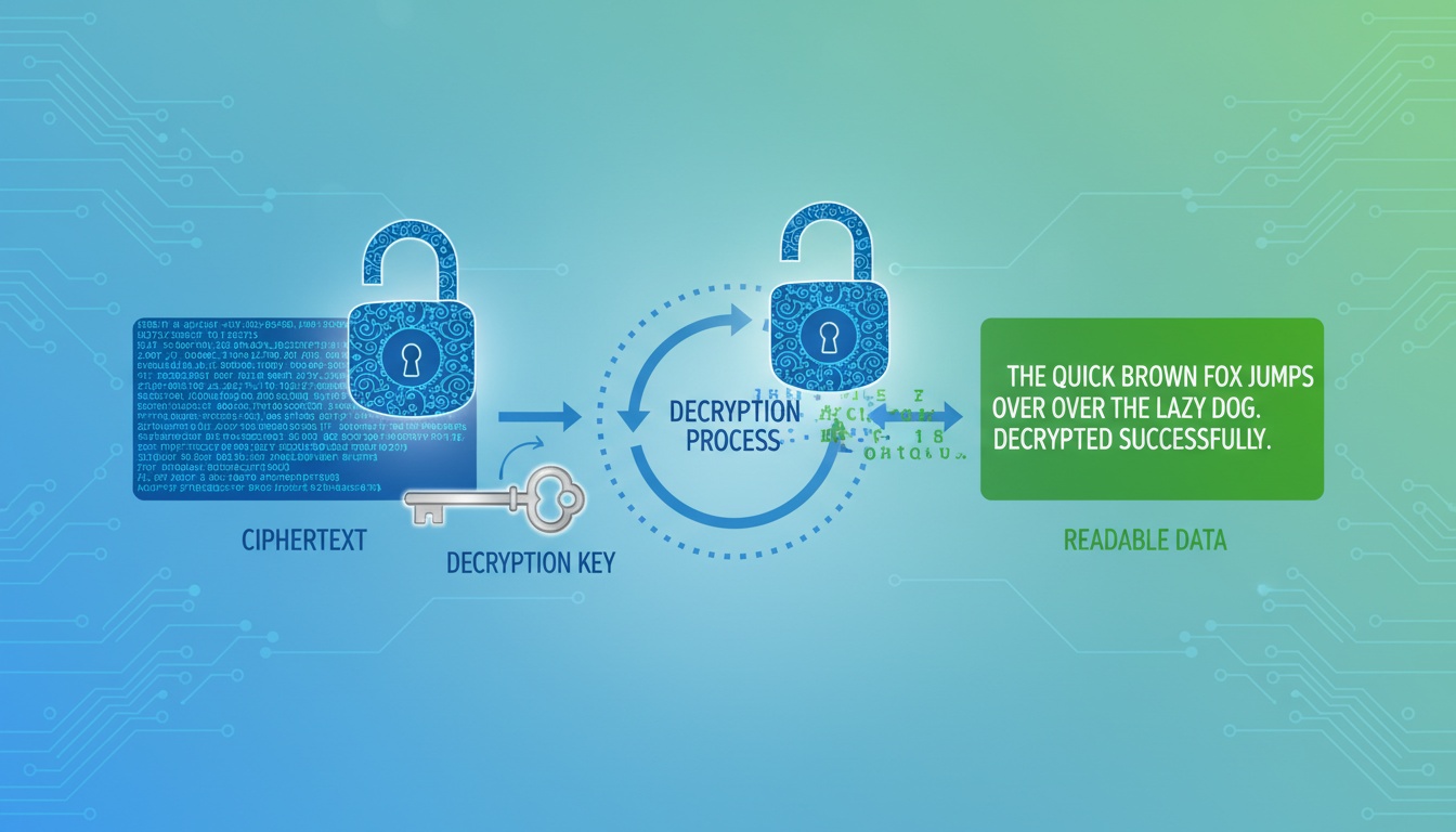What Is Decryption: Converting Encrypted Data Back to Readable Format