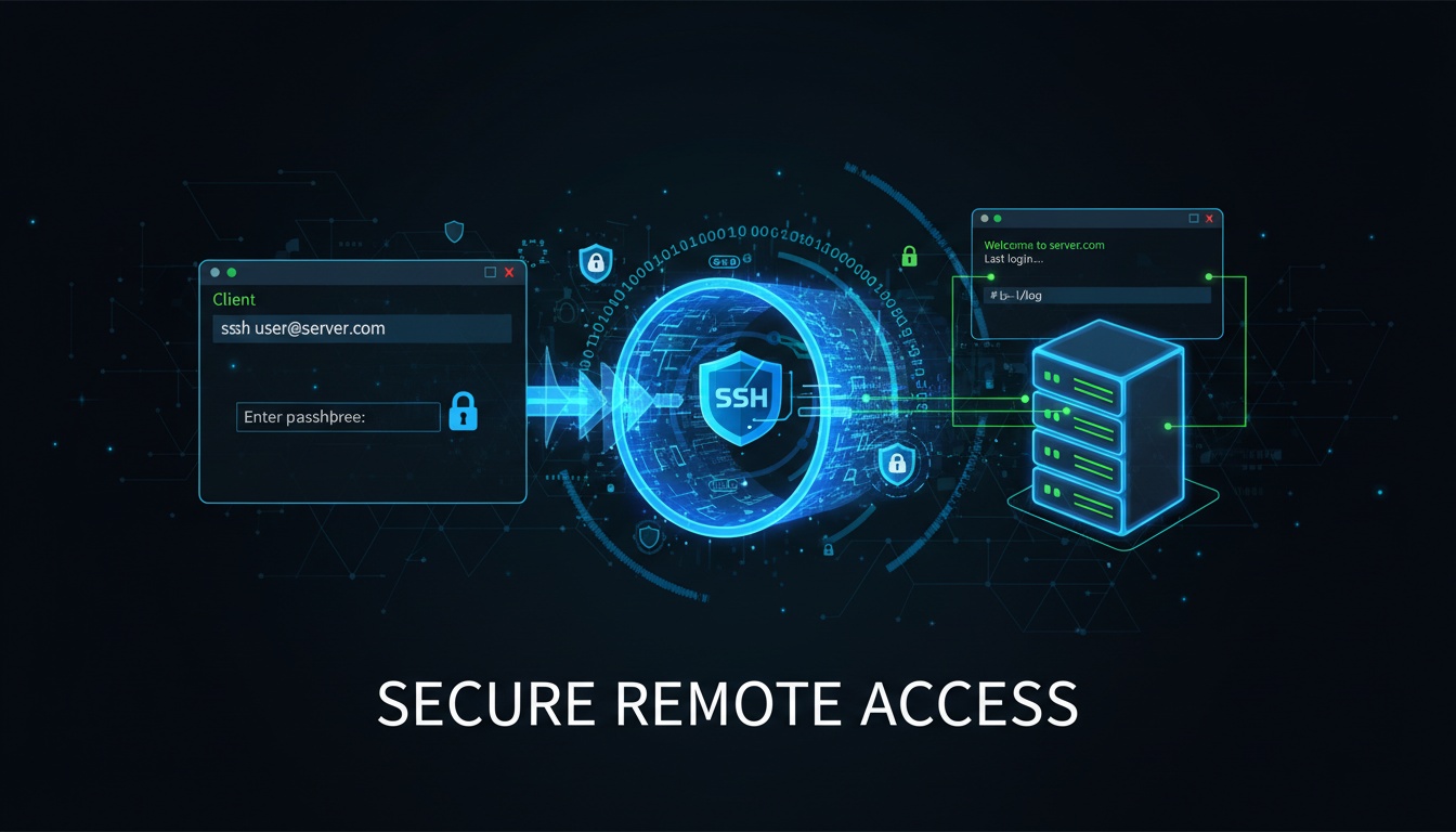 What Is SSH? Secure Shell Explained with Commands and Architecture