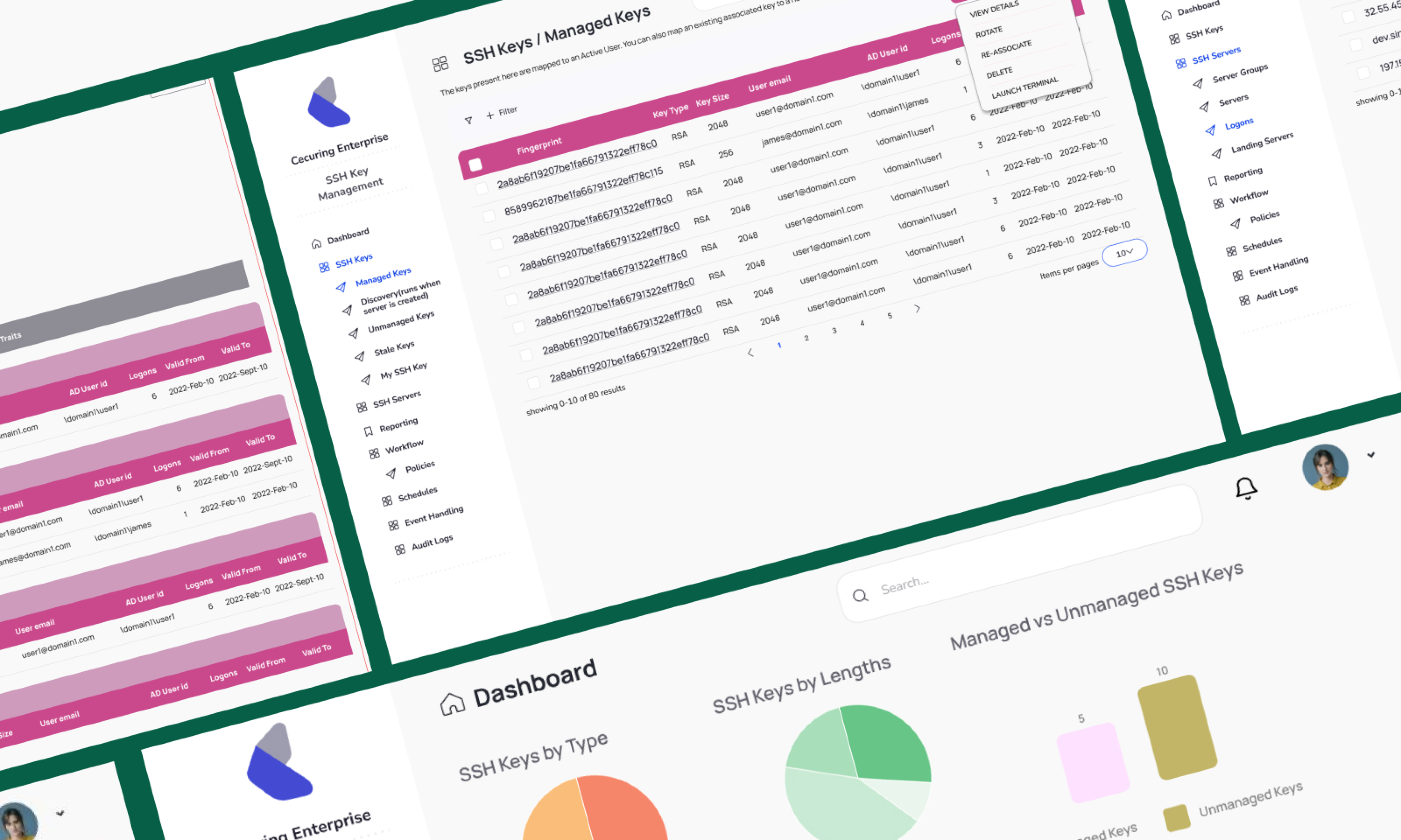 SSH Key Management Platform